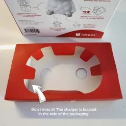 Sleepy Friends: Sleepy Sheep Night Light Tonie -Tonies SleepySheepChargerLocation