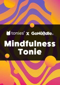 GoNoodle X Tonies® Mindfulness Tonie 11 GoNoodle X Tonies® Mindfulness Tonie -Tonies Tonies PDP Asset Go Noodle Booklet Card 1